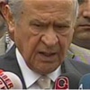 MHP Lideri Devlet Bahçeli oyunu Ankara'da kullandı