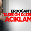 Erdoğan'dan taşeron düzenlemesi açıklaması!