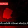 Eşine şiddet uyguladığı iddiasıyla gözaltına alınan ... Eşine şiddet uyguladığı iddiasıyla gözaltına alınan ...