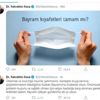 Bakan Koca'dan maskeli bayram mesajı