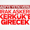İbadi'ye Kerkük'e asker gönderme yetkisi verildi