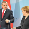 Merkel-Erdoğan ortak açıklama yapıyor