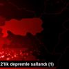 Manisa 5.2 lik depremle sallandı (1)