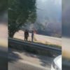 Bursa-İstanbul karayolunda korku dolu anlar Bursa-İstanbul karayolunda korku dolu anlar