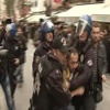 Ankara'da Berkin Elvan eyleminde polise taşlı-sopalı saldırı
