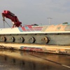 13 ton mazot yola döküldü 13 ton mazot yola döküldü
