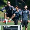 Galatasaray'da hazırlık devam ediyor! Galatasaray'da hazırlık devam ediyor!