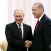 Erdoğan ve Putin'in samimi anları