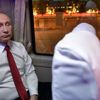 Putin programa böyle gitti