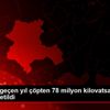 Konya da geçen yıl çöpten 78 milyon kilovatsaat elektrik ...