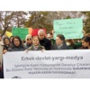 Kayseri’de Özgecan İçin Ağlatan Kadın Eylemi Kayseri’de Özgecan İçin Ağlatan Kadın Eylemi