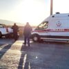 Motosiklet, park halindeki kamyonete ok gibi saplandı: ... Motosiklet, park halindeki kamyonete ok gibi saplandı: ...