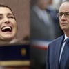 Hollande ve Gayet resmi törende ilk kez görüntülendi