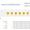Sayısal Loto sonuçları açıklandı! Sayısal Loto sonuçlarında ikinci devir geldi Sayısal Loto sonuçları açıklandı! Sayısal Loto sonuçlarında ikinci devir geldi