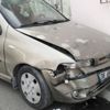 Freni boşalan otomobil eve daldı