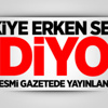 Erdoğan seçimlerin yenilenmesi kararını verdi