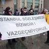 Hukukçu kadınlardan açıklama: 'İstanbul Sözleşmesi fesih kararını tanımıyoruz' Hukukçu kadınlardan açıklama: 'İstanbul Sözleşmesi fesih kararını tanımıyoruz'