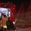 Facia son anda önlendi! Ormanlık alandaki baz istasyonunda yangın Facia son anda önlendi! Ormanlık alandaki baz istasyonunda yangın