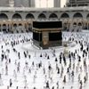 Hacılar veda tavafı için Mescid-i Haram da Hacılar veda tavafı için Mescid-i Haram da