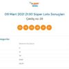 Süper Loto sonuçları belli oldu! 9 Mart 2021 Süper Loto sonuç sorgulama ekranı