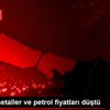 Değerli metaller ve petrol fiyatları düştü