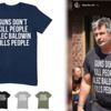 Trump'ın oğlu, 'Alec Baldwin insanları öldürür' yazılı tişörtler satmaya başladı Trump'ın oğlu, 'Alec Baldwin insanları öldürür' yazılı tişörtler satmaya başladı