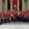 Öğrencilerden Ata’ya ziyaret Öğrencilerden Ata’ya ziyaret