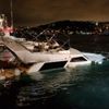 Bebek Sahili’nde yanan tekne ikinci yangında battı Bebek Sahili’nde yanan tekne ikinci yangında battı