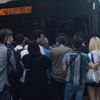 Metrobüs duraklarında yoğunluk! Metrobüs duraklarında yoğunluk!