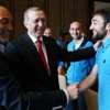 Rizespor heyetinden Erdoğan'a ziyaret! Rizespor heyetinden Erdoğan'a ziyaret!