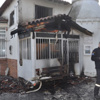 Batı Trakya'da cami kundaklandı Batı Trakya'da cami kundaklandı