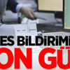 Adres bildiriminde son gün