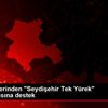 Şehit ailelerinden "Seydişehir Tek Yürek" kampanyasına ...