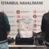 İstanbul Havalimanı'nda ele geçirildi! Piyasa değeri 700 bin TL İstanbul Havalimanı'nda ele geçirildi! Piyasa değeri 700 bin TL