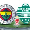 Fenerbahçe Kırklarelispor maçı hangi kanalda? 2020 ZTK FB Kırklarelispor maçı ne zaman, saat kaçta?