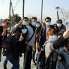 Tayvanlı turistlerden Antalya'da maskeli tur Tayvanlı turistlerden Antalya'da maskeli tur