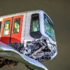 Hollanda da metroda kaza: Tren 7,5 metre yükseklikte ...