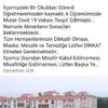 ﻿Okulda 1 öğretmen ile 6 öğrencide mutasyonlu virüs tespit edildi. Eyvah olanlar oldu