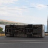 Bitlis'te otobüs devrildi: 10 yaralı Bitlis'te otobüs devrildi: 10 yaralı