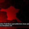 Elbistan Şeker Fabrikası parsellerinin imar planı ... Elbistan Şeker Fabrikası parsellerinin imar planı ...