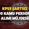 KPSS şartsız 1200 kamu personeli alımı müjdesi! Adalet bakanlığı Hakim ve Savcı personel alım başvuru şartları nedir?