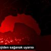 Meteorolojiden sağanak uyarısı Meteorolojiden sağanak uyarısı