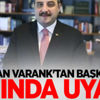 Bakan Varank'tan başkana anında uyarı Bakan Varank'tan başkana anında uyarı