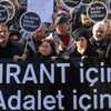 Agos önünde Hrant Dink için toplandılar