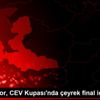 Arkas Spor, CEV Kupası nda çeyrek final için sahada Arkas Spor, CEV Kupası nda çeyrek final için sahada