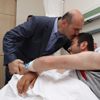 Soylu'dan tedavi gören gazilere ziyaret