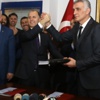 Trabzonspor'da görev değişimi, duygusal anlar... Trabzonspor'da görev değişimi, duygusal anlar...