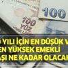 SSK, Bağ- Kur emekli maaş zammı ne kadar olacak? İşte emekli maaşı zam oranı...