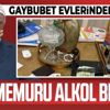 Fetullahçı Terör Örgütü’nün (FETÖ) "gaybubet evlerinde" viski ve şarap şişeleri çıktı