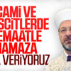 Ali Erbaş: Namazlar evde kılınmalı
